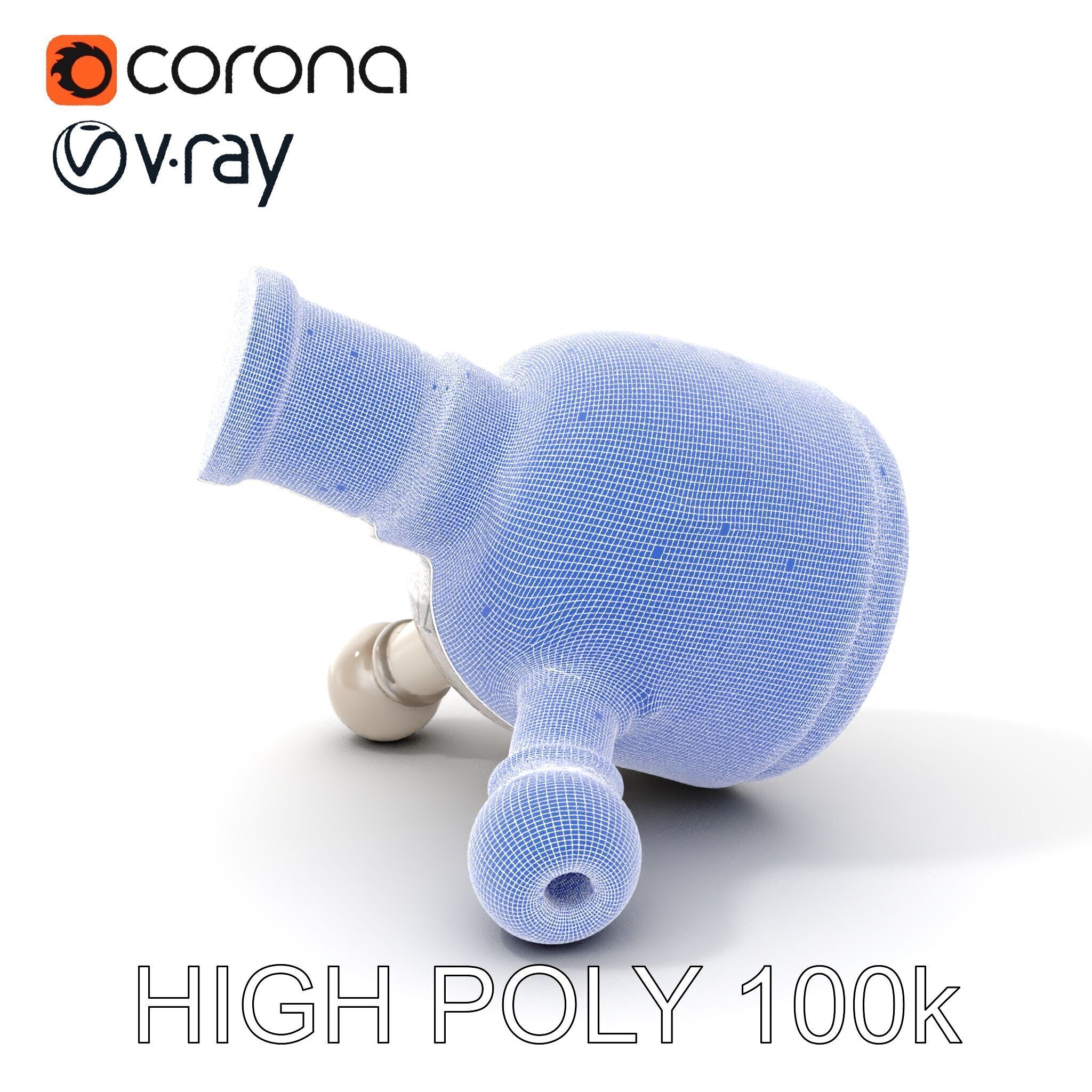 Precision Metal Tool D Model Pack Low-poly 3D model_5