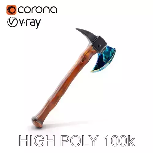 Crystal Axe D Model Pack