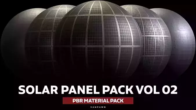 Solar Panel Material Pack Vol 02