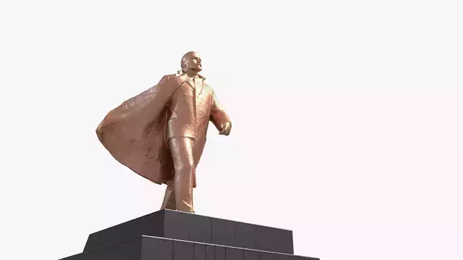 Monument of Vladimir Lenin 3D model
