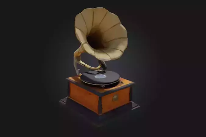 Vintage Gramophone  Nostalgic Sound of a Bygone Era