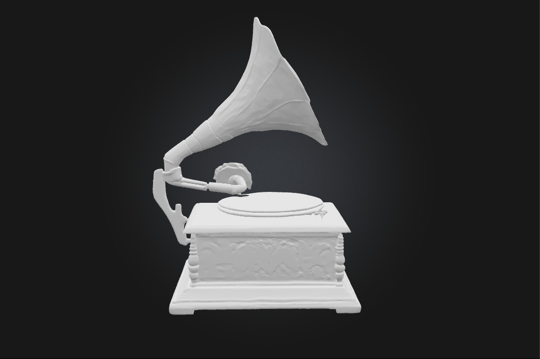 Vintage Gramophone  Nostalgic Sound of a Bygone Era 3D model_6