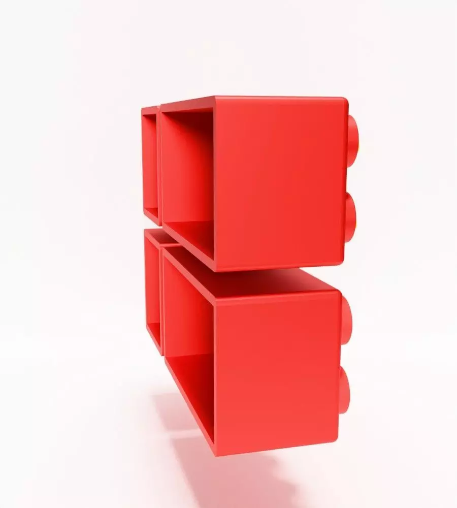 LEGO shelf toy 3D print model_16