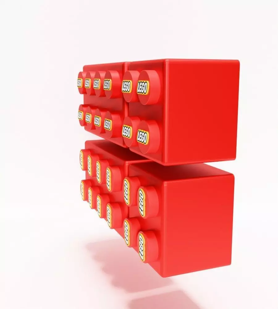 LEGO shelf toy 3D print model_5