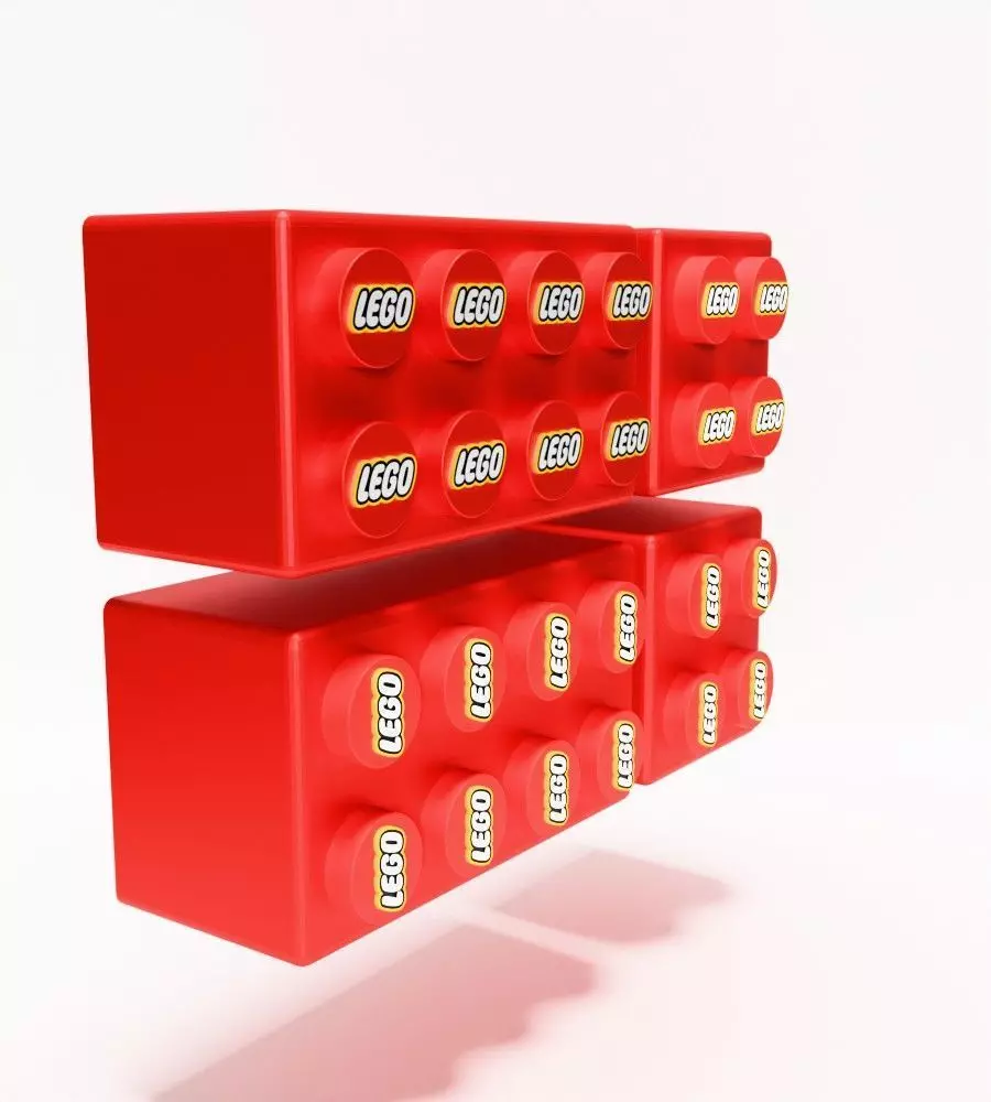 LEGO shelf toy 3D print model_19