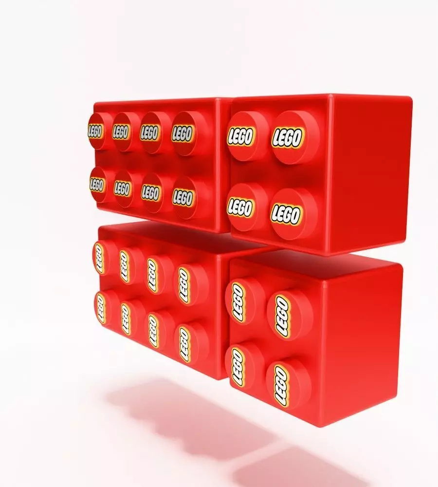 LEGO shelf toy 3D print model_4