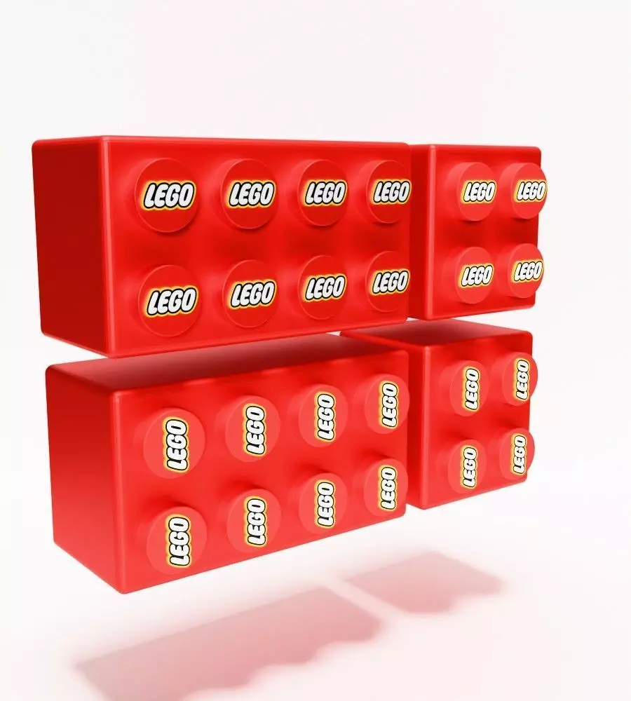 LEGO shelf toy 3D print model_20