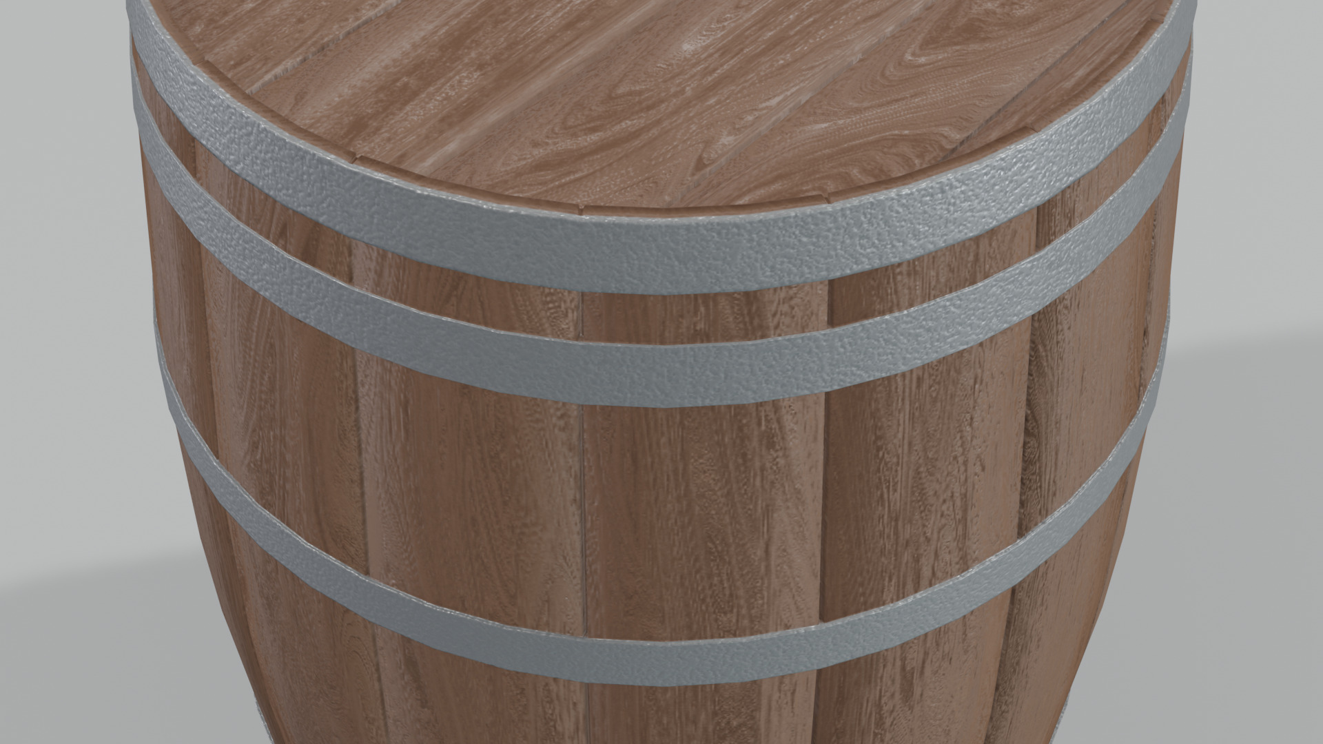 Heavy Toasted Bourbon Barrel 3D model_4