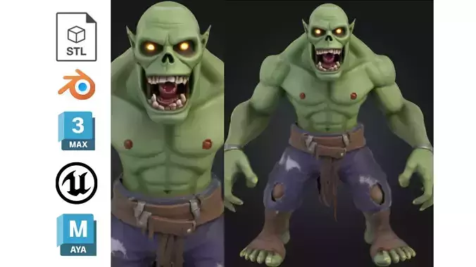 Stylized Undead Brute
