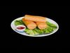 Asian food spring roll 3D model_1