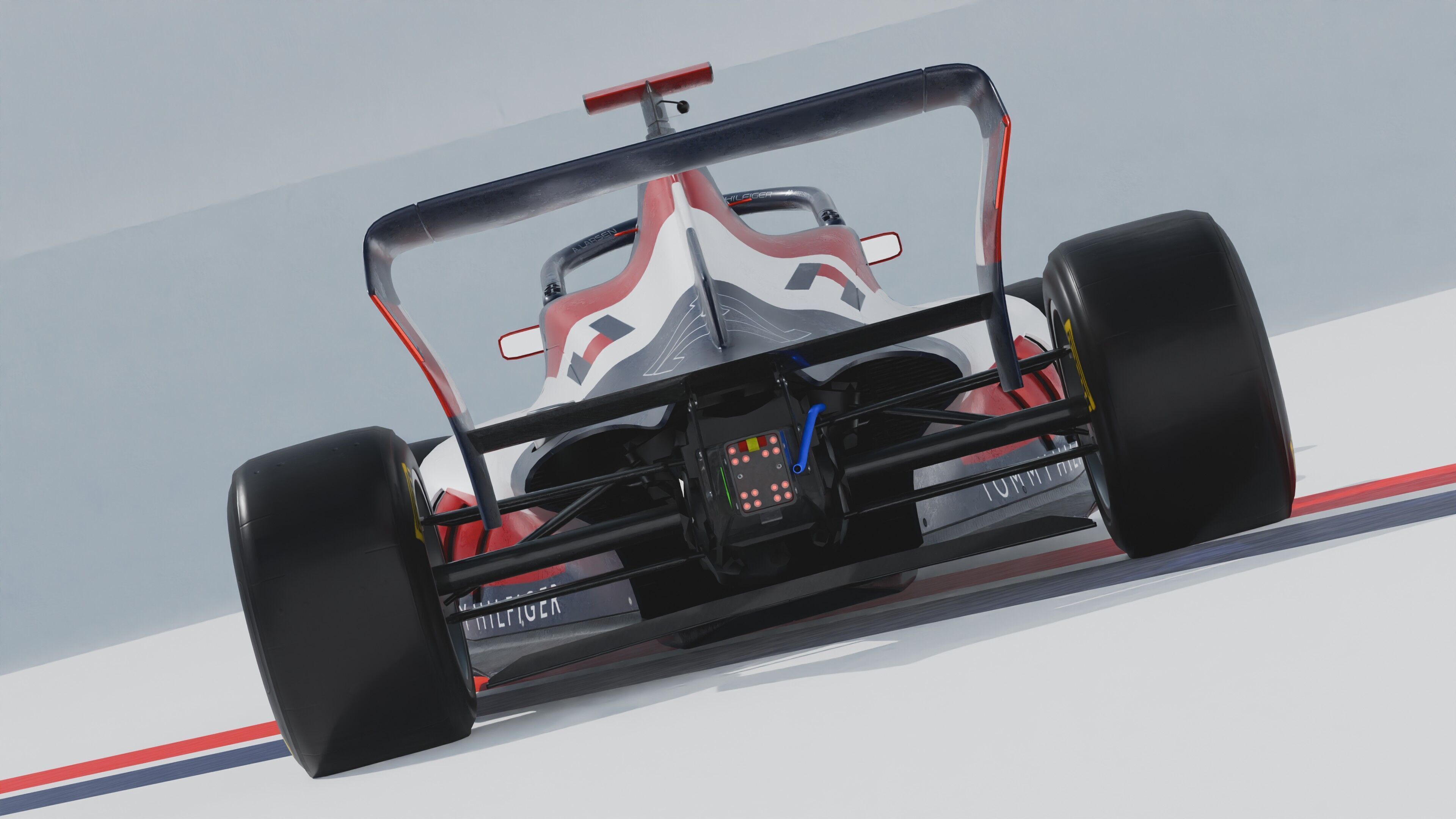F1 Academy car by Tatuus 3D model_5