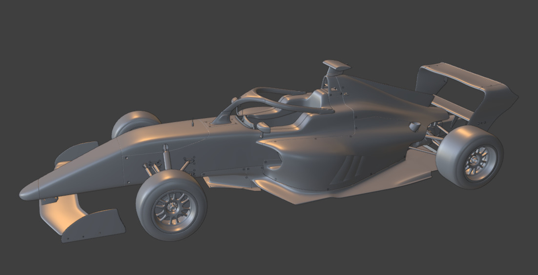 F1 Academy car by Tatuus 3D model_6