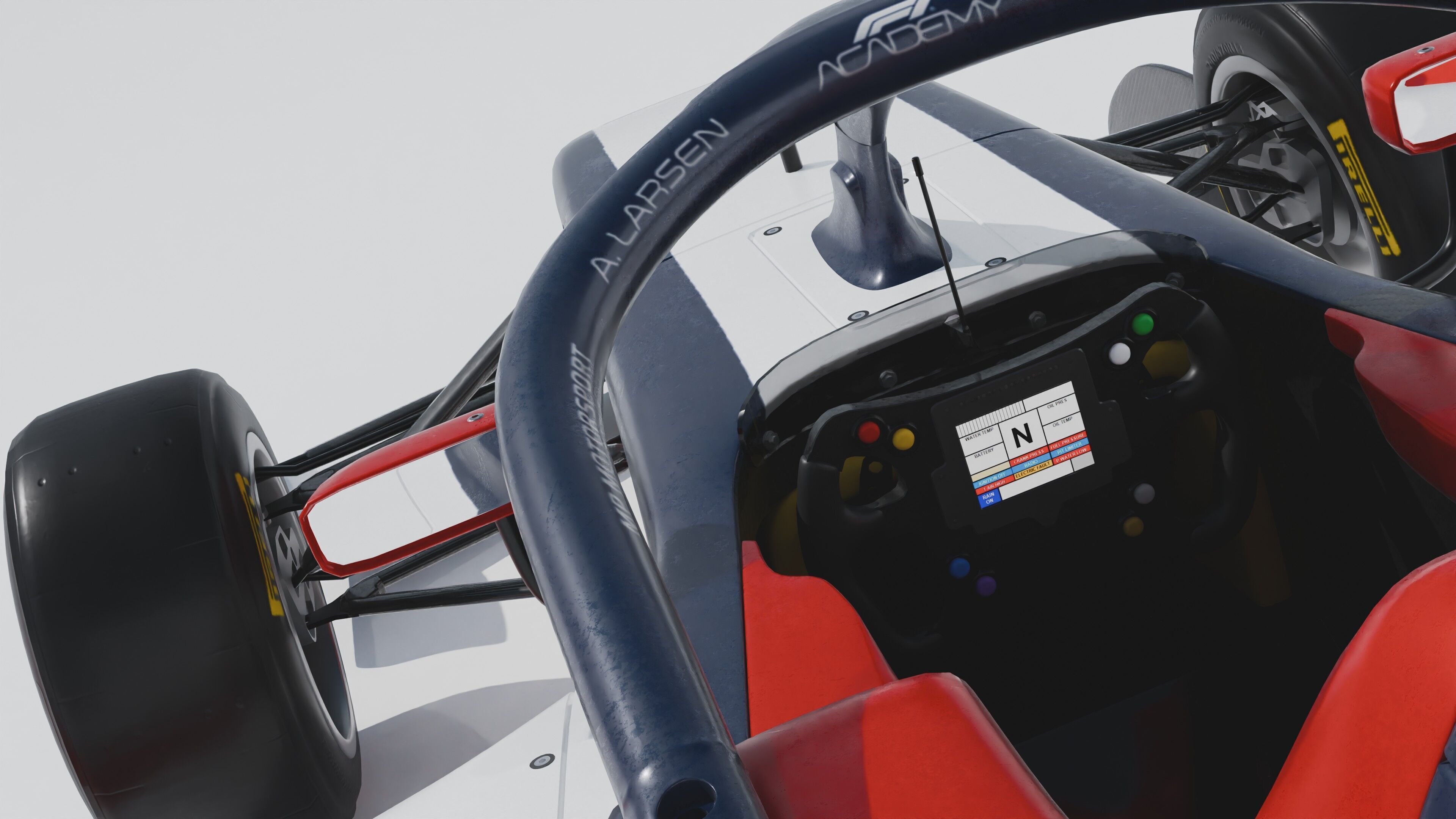 F1 Academy car by Tatuus 3D model_4