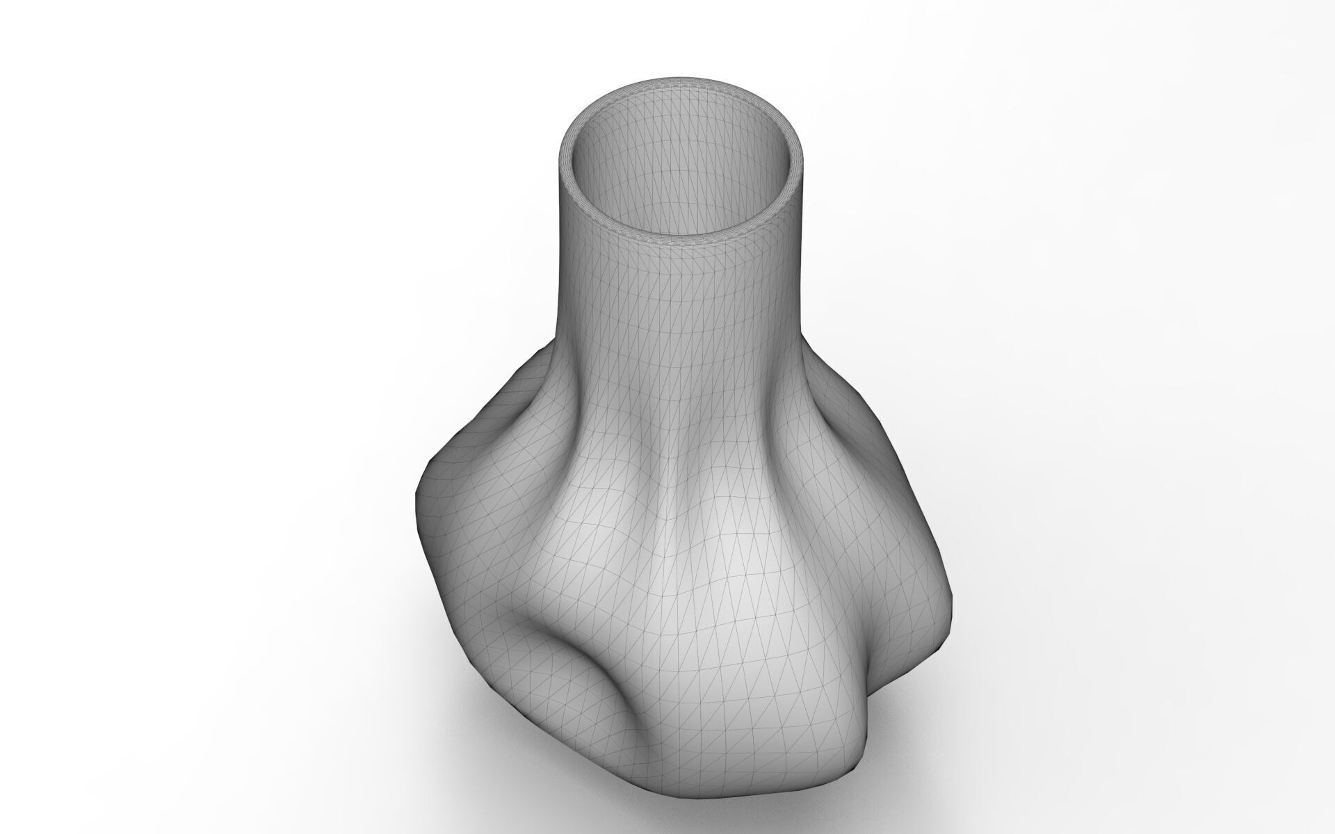 Lua Vase Low-poly 3D model_6