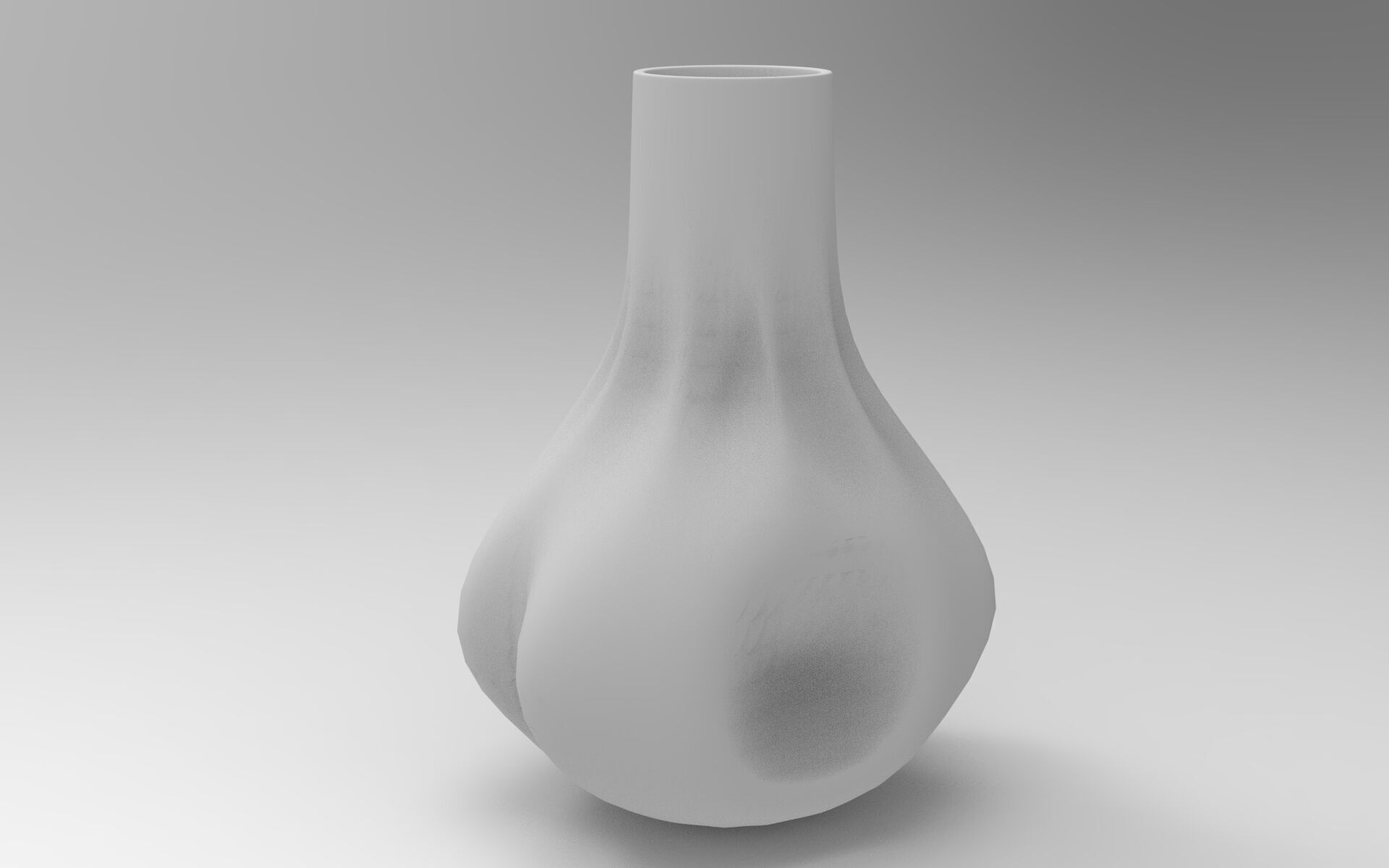 Lua Vase Low-poly 3D model_8