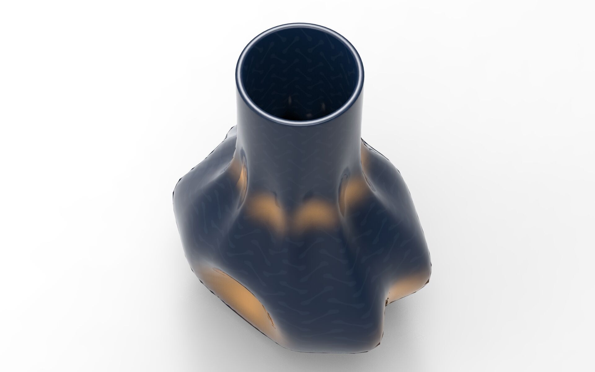 Lua Vase Low-poly 3D model_1