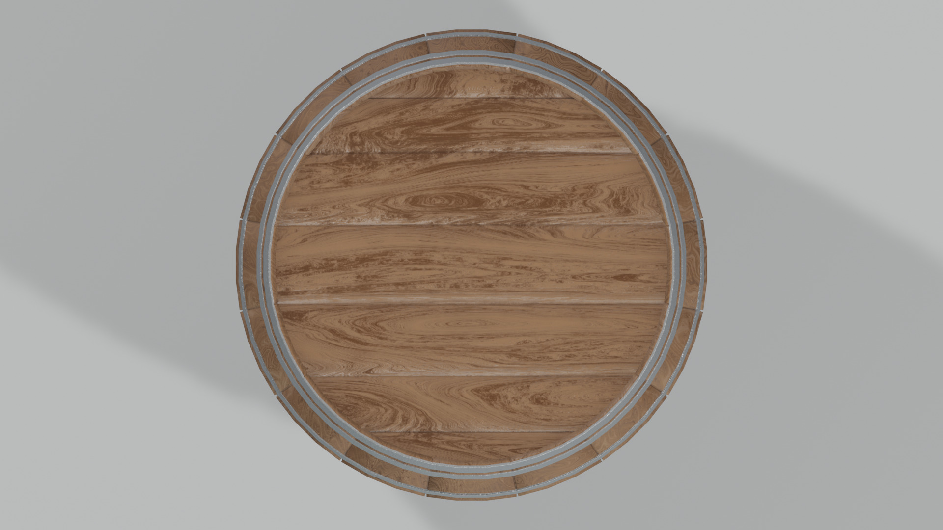 Medium Toasted Bourbon Barrel 3D model_2