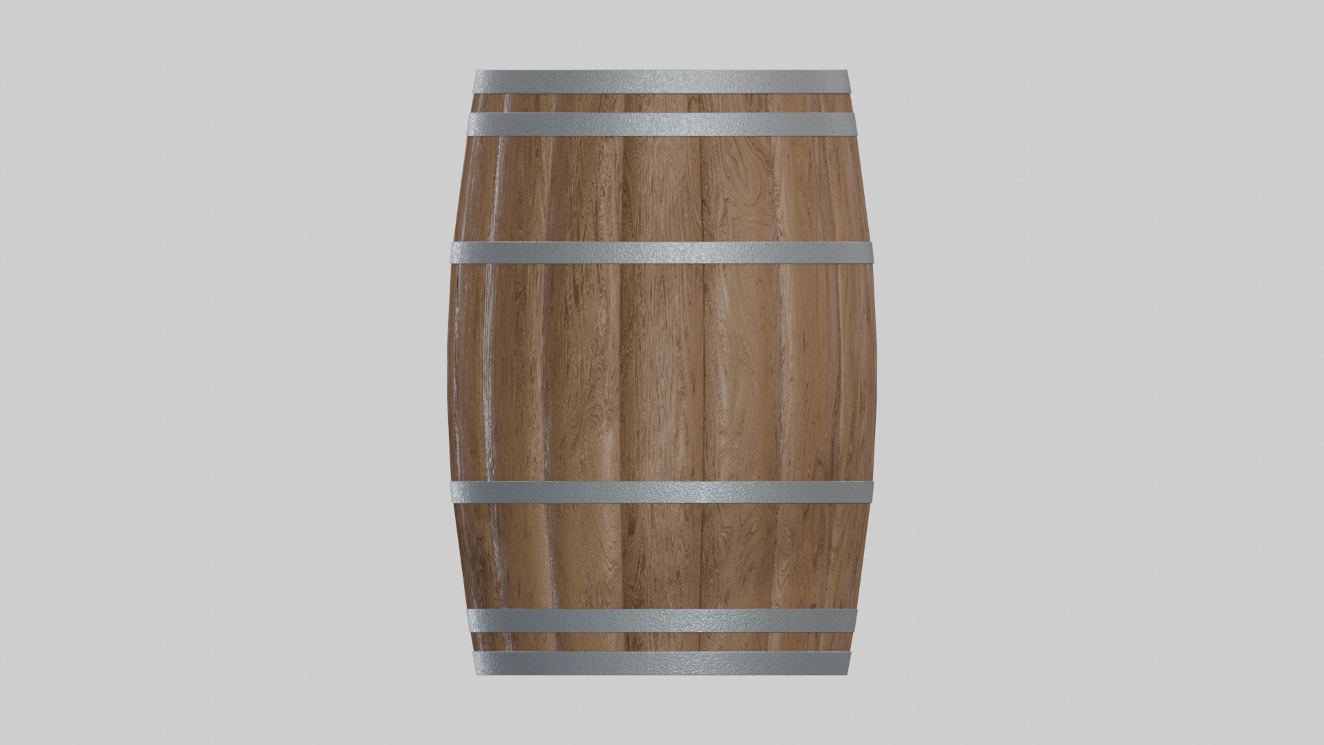 Medium Toasted Bourbon Barrel 3D model_3