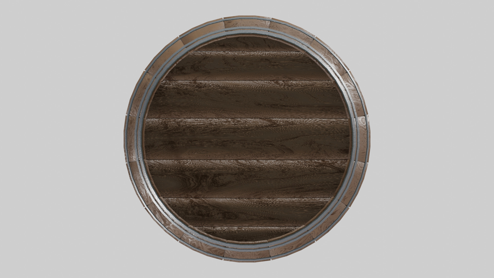 Medium Toasted Bourbon Barrel 3D model_5