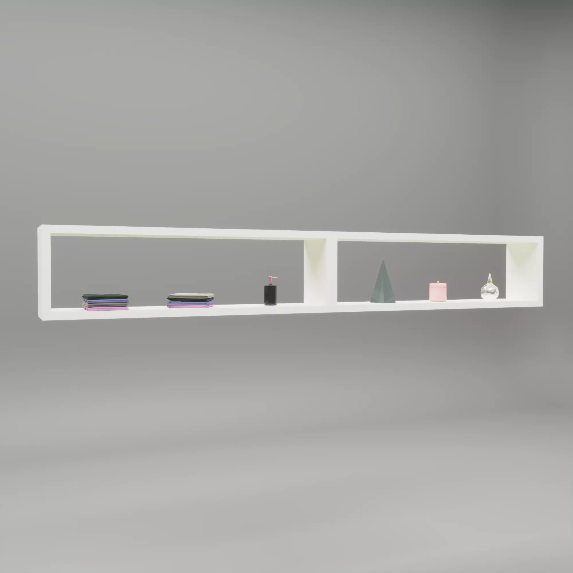 Bathroom set 3D model_0