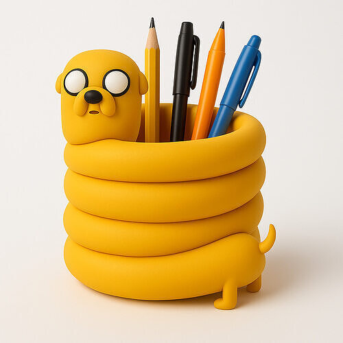 Twist Jake the Penholder toy 3D print model