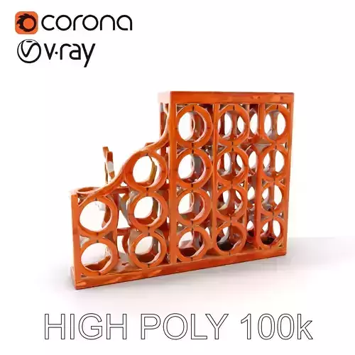 Wine Rack Model Pack  Versatile Cellar Storage Design