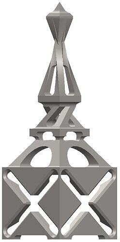 modern eifelltower - armg 3D print model