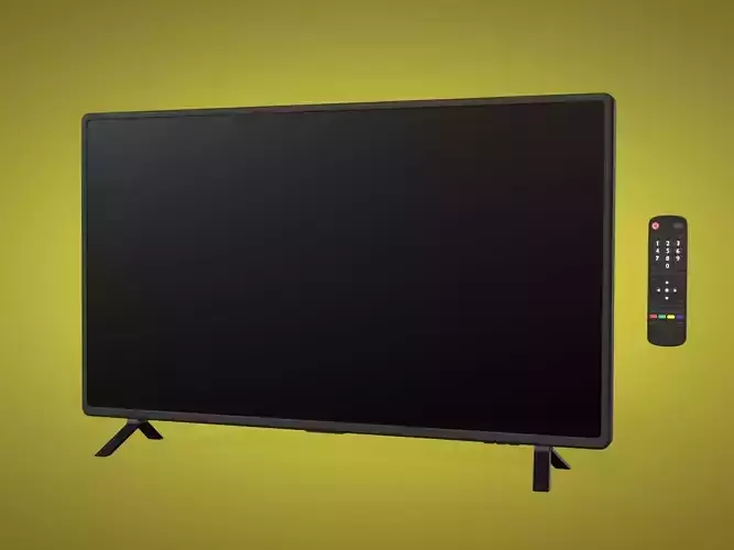 TV - Television And Remote Control