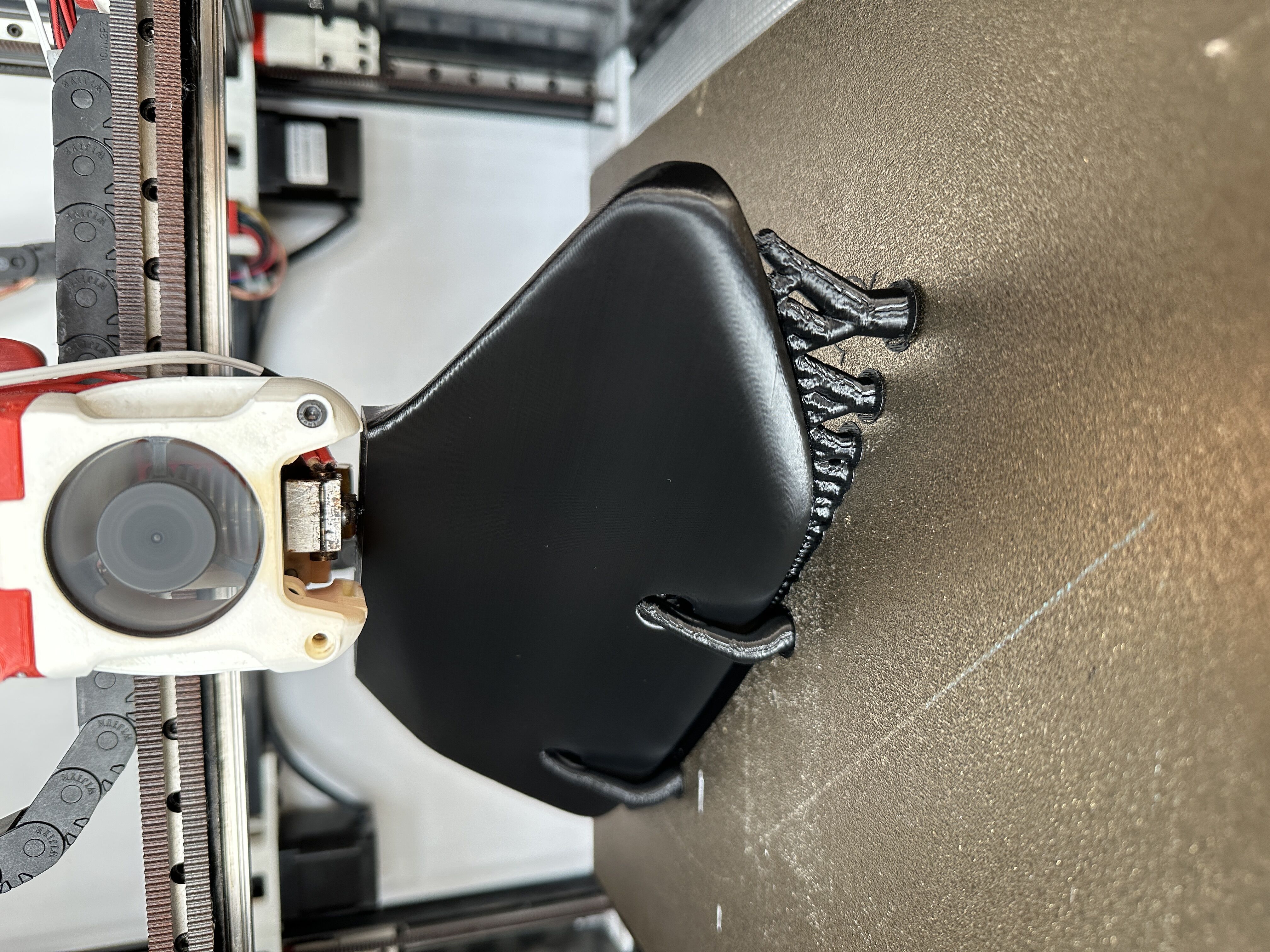 Mitsubishi Pajero spoiler enplate 3D print model_9