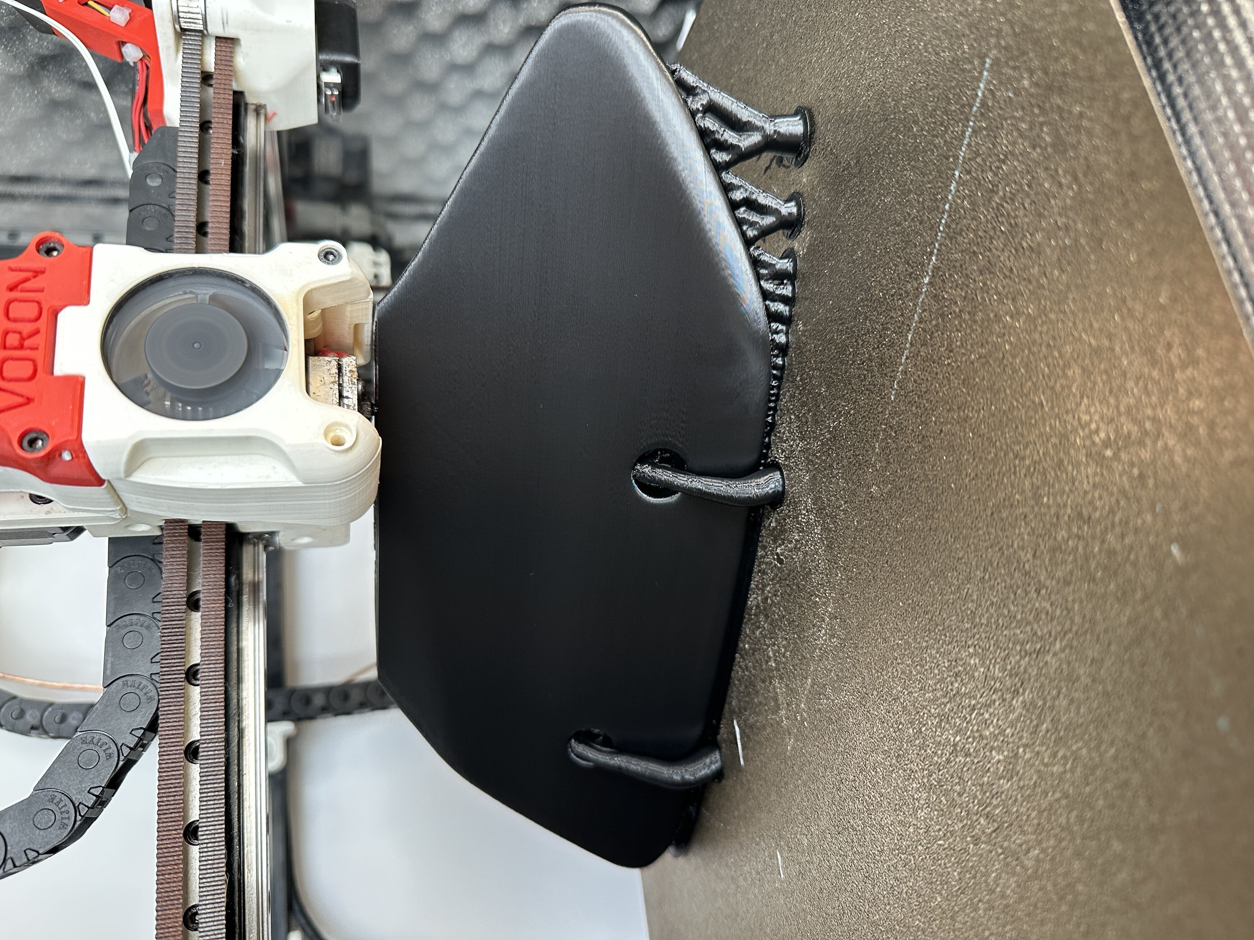 Mitsubishi Pajero spoiler enplate 3D print model_4