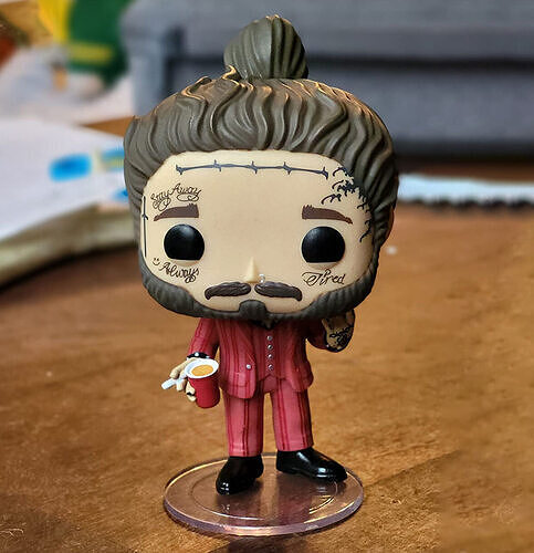Funko Pop Post Malone toy 3D print model