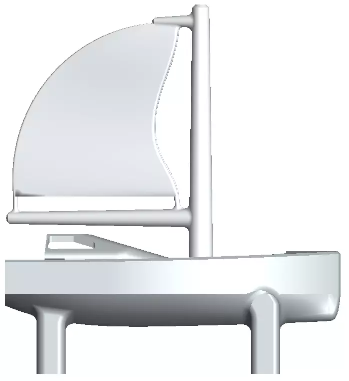 modern boat design - armg 3D print model_0