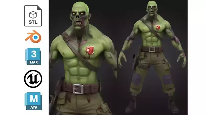 Zombie Soldier Military