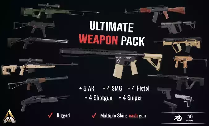 Ultimate Gun Pack