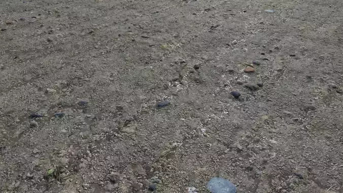 Muddy terrain and puddles 4 PBR