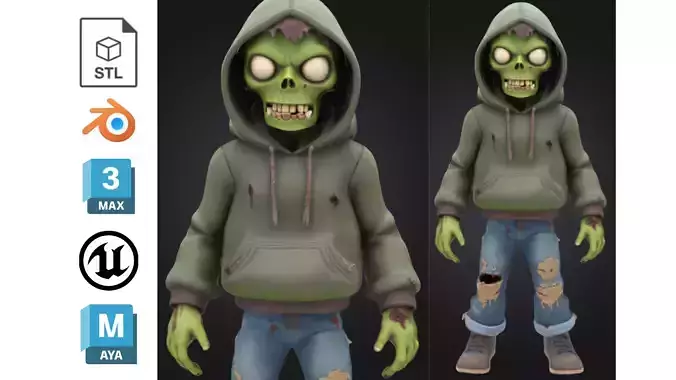 Stylized Zombie Character