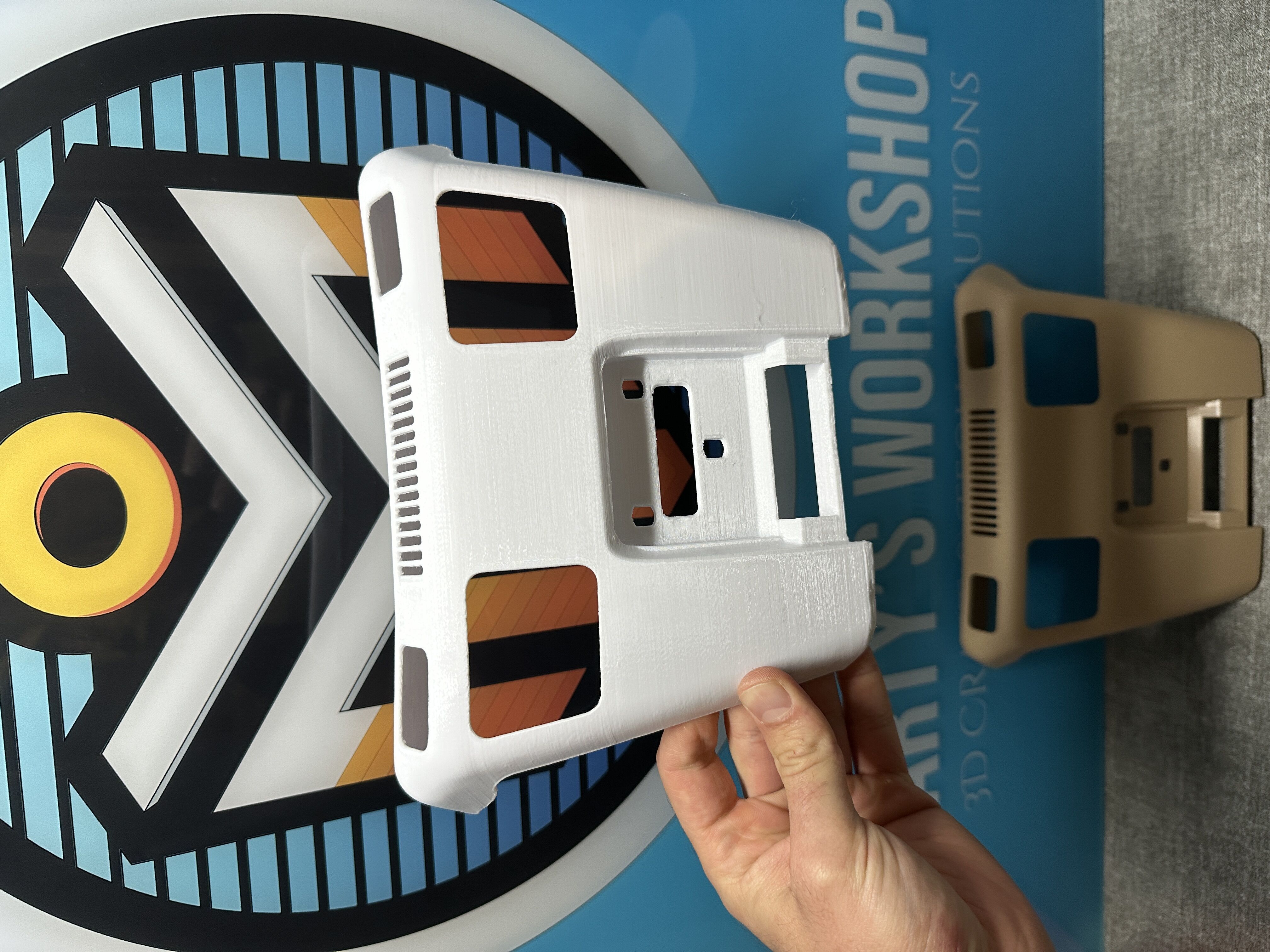 Mercedes SL R129 Interior Overhead console dome light 3D print model_1