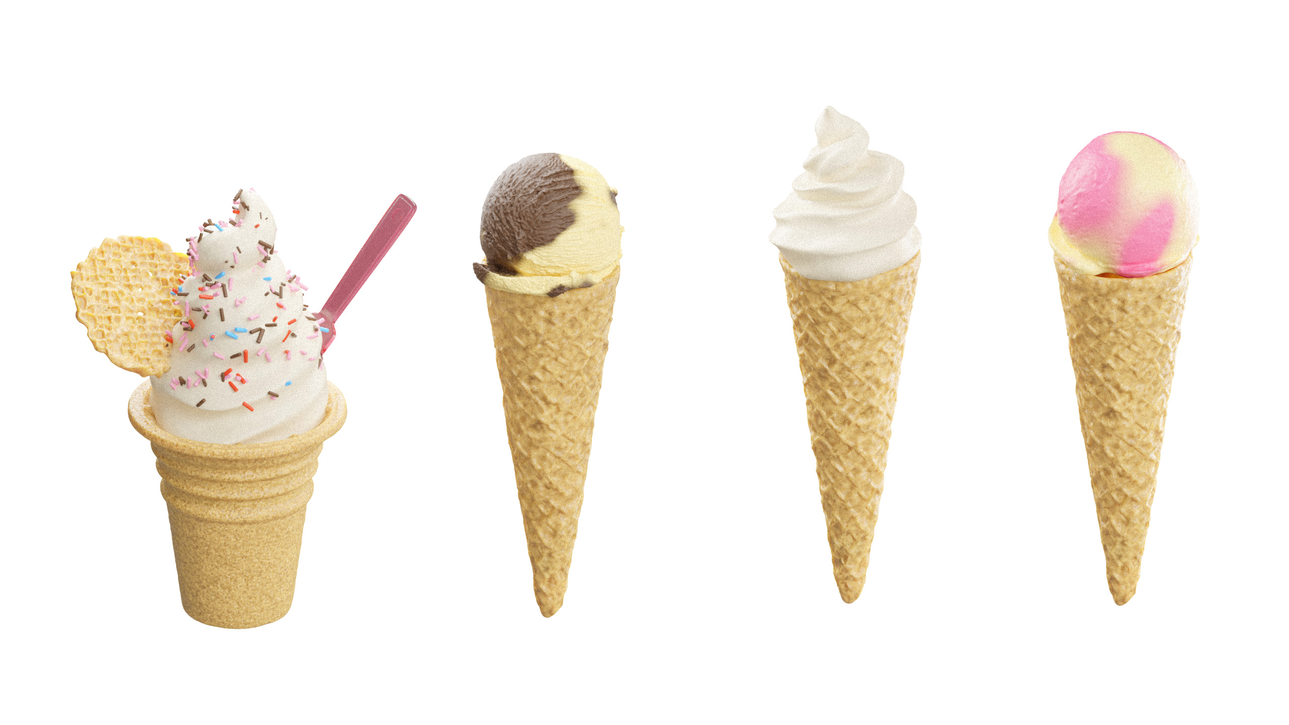Ice Cream Pack 3D model_5