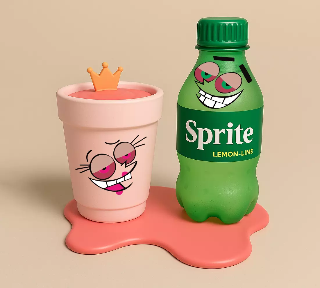 Sprite Lean Cosmo y Wanda toy 3D print model_0
