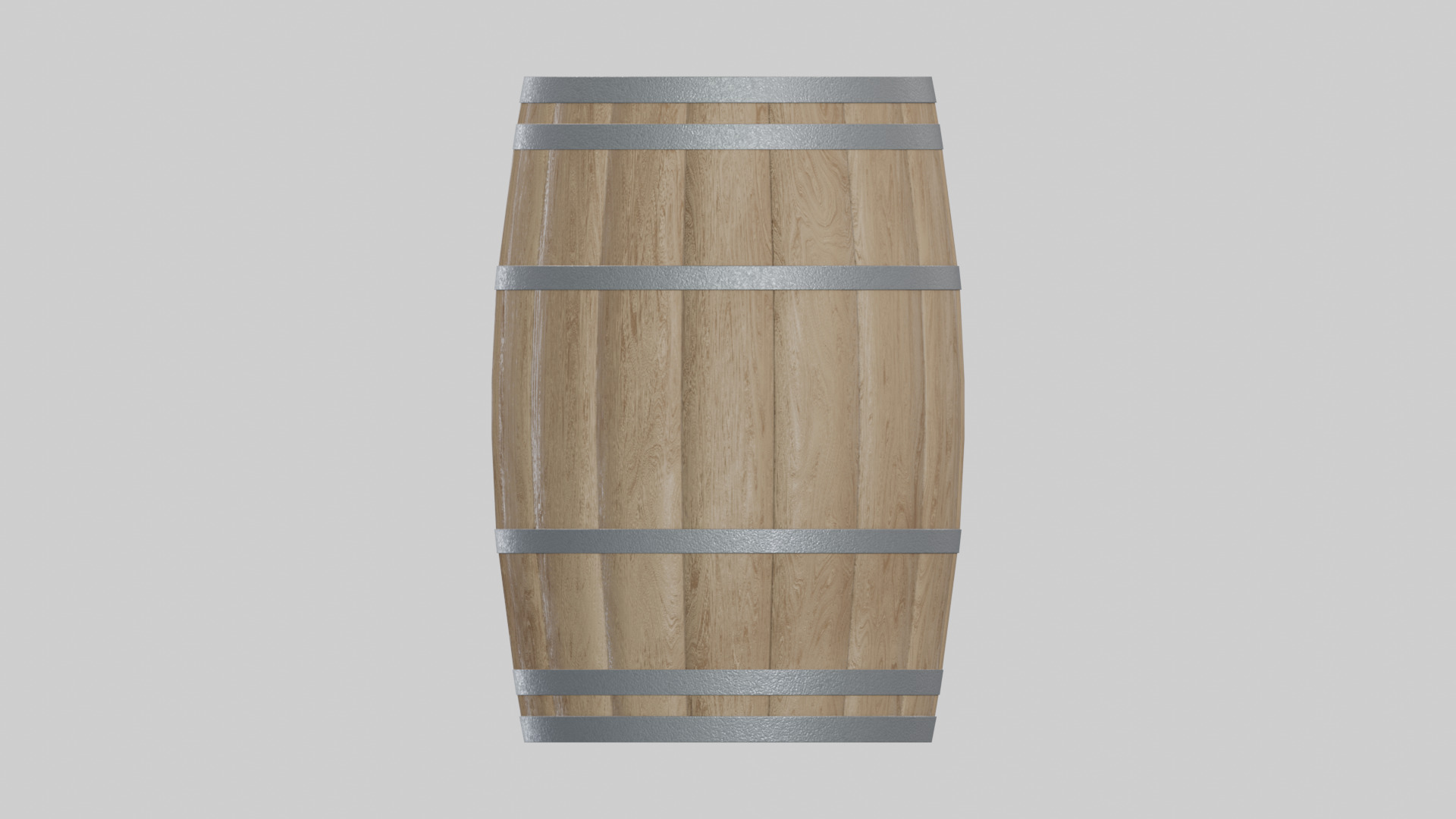 Light Toasted Bourbon Rundlet Barrel 3D model_3