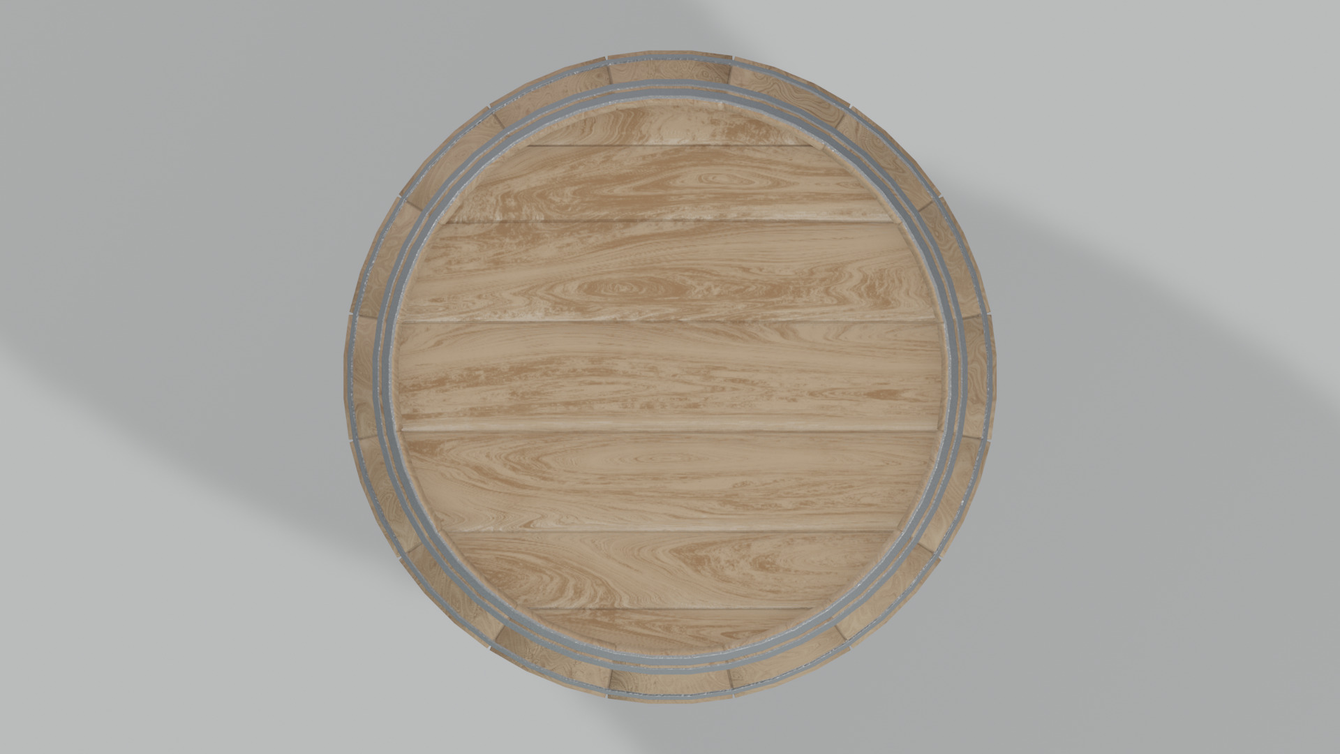Light Toasted Bourbon Rundlet Barrel 3D model_2