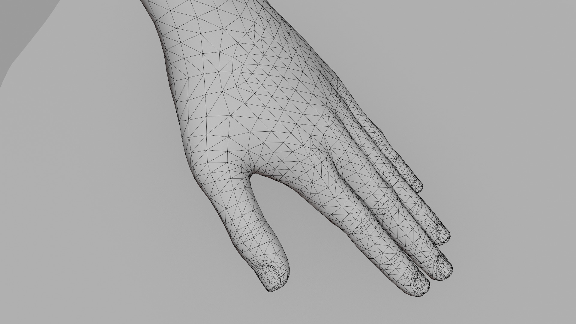 Realistic - Women Base Mesh 3D model_25