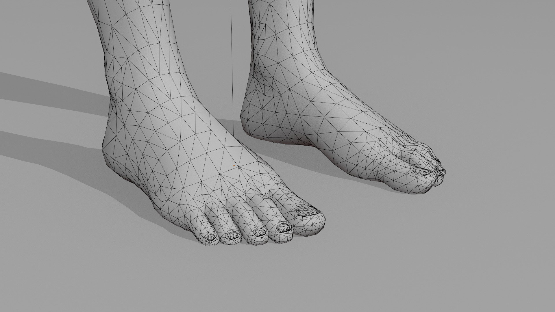 Realistic - Women Base Mesh 3D model_26