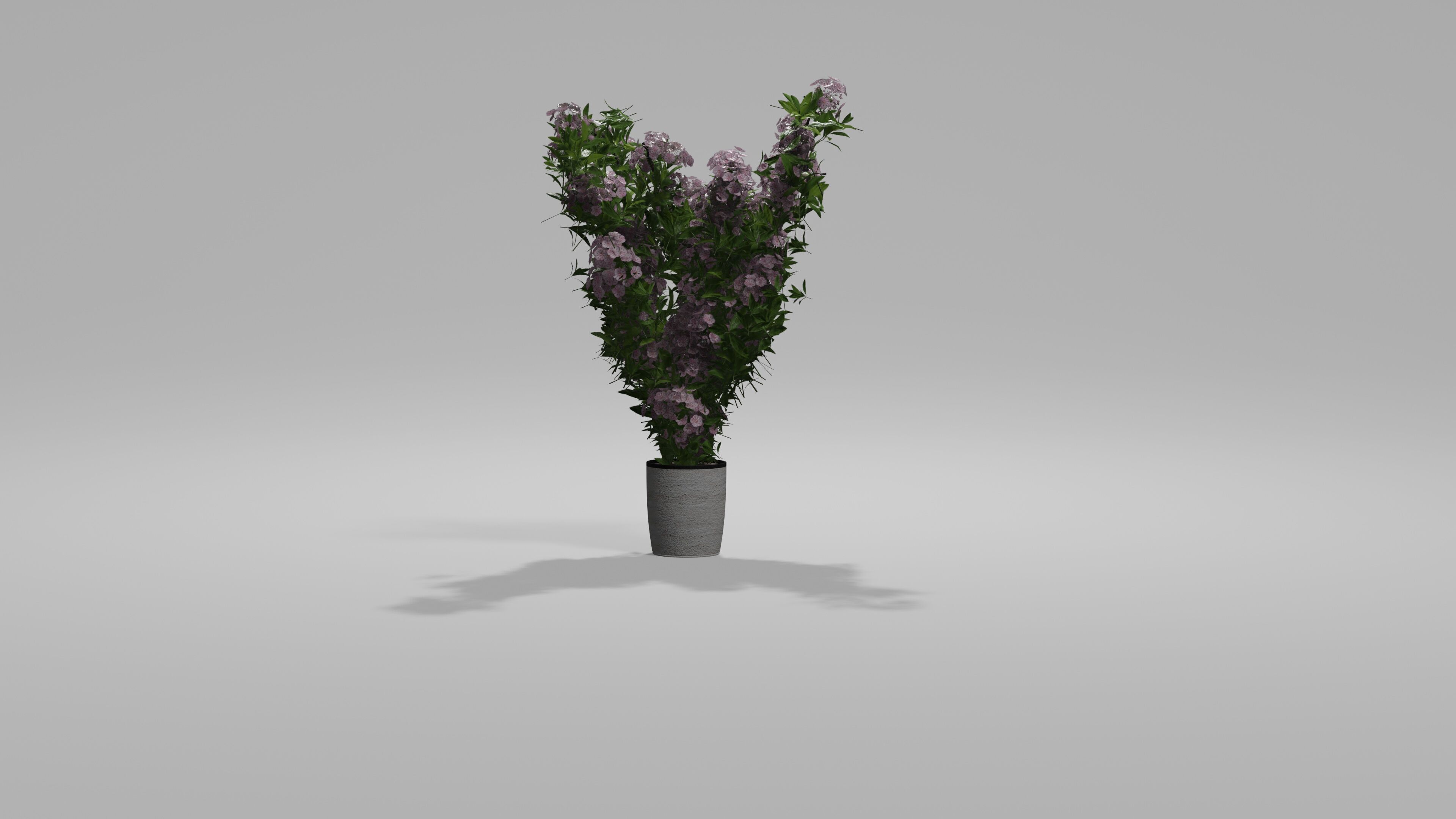 Bushes Pack 2 Blender 3D model_3