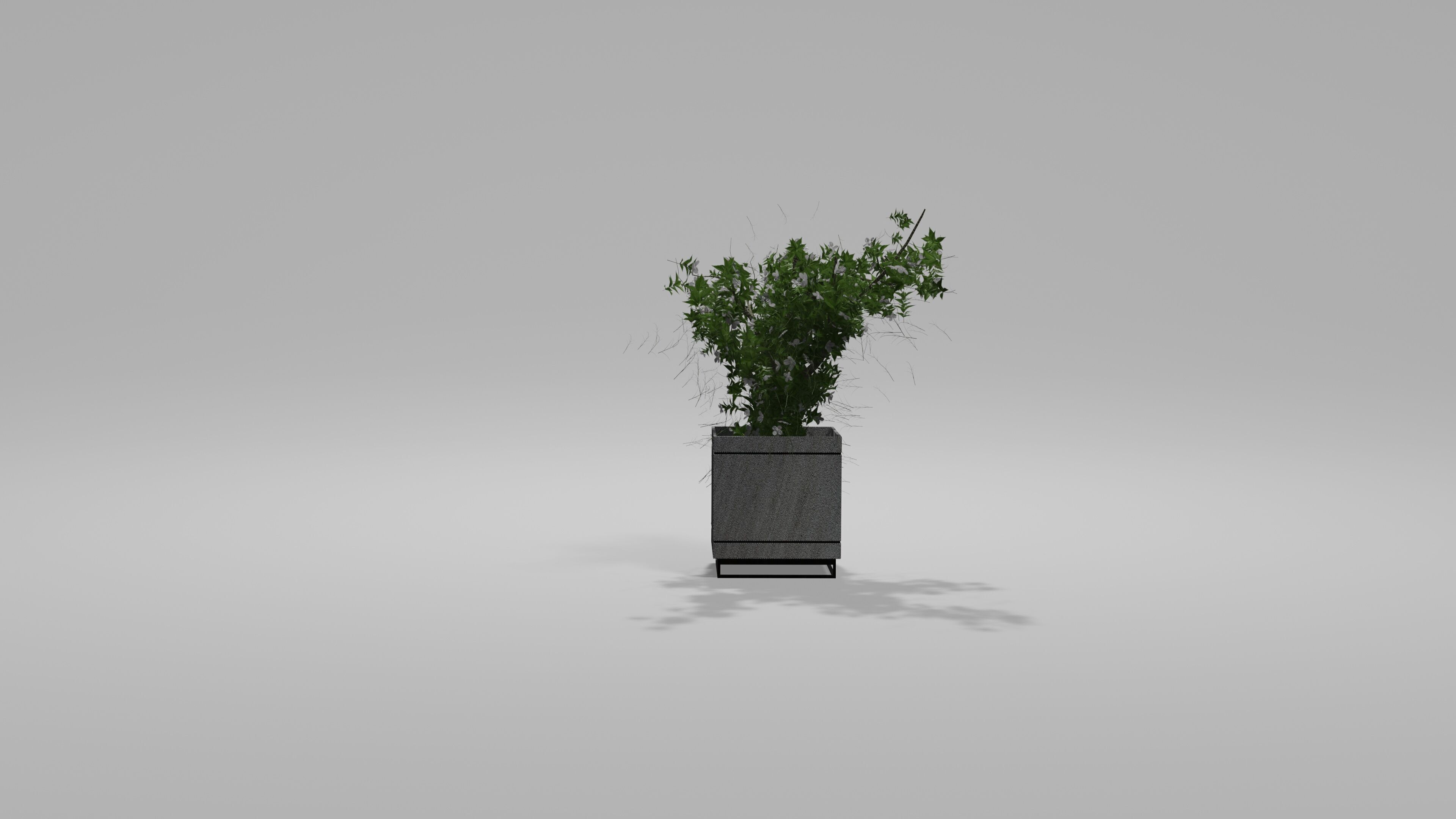 Bushes Pack 2 Blender 3D model_4