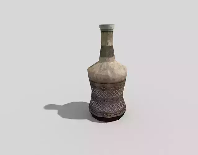 low poly medieval rum