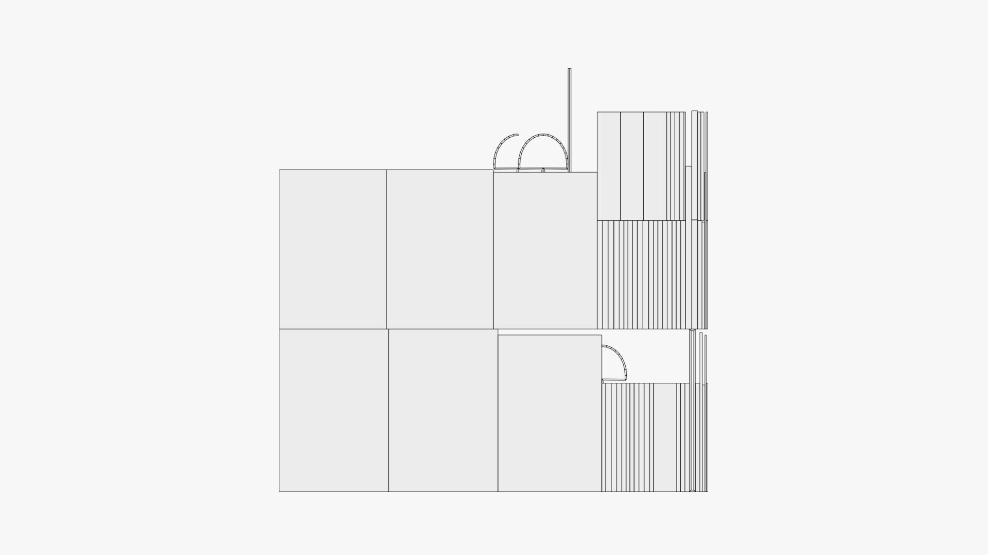 Basic Desk Stand - Geometry Only No Textures No Materials 3D model_6