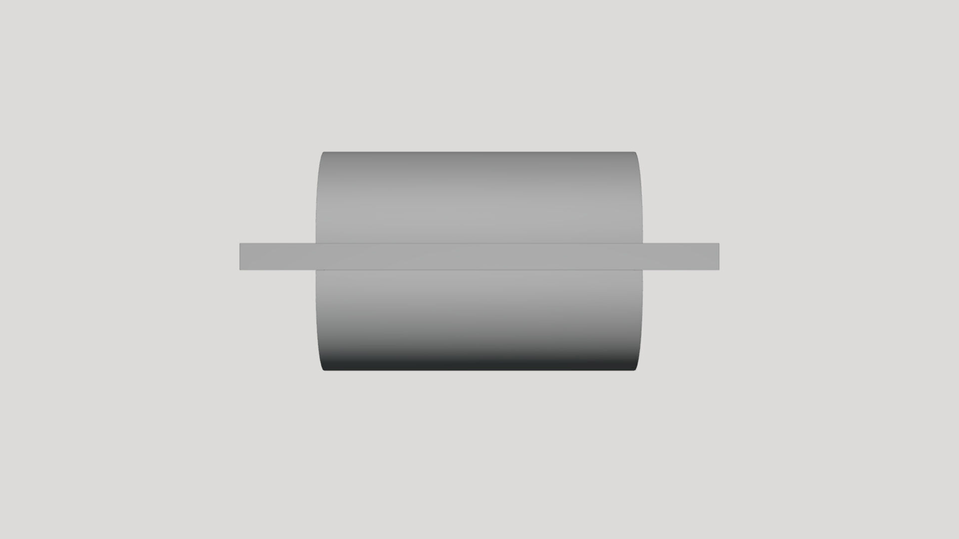 Basic Desk Stand - Geometry Only No Textures No Materials 3D model_2