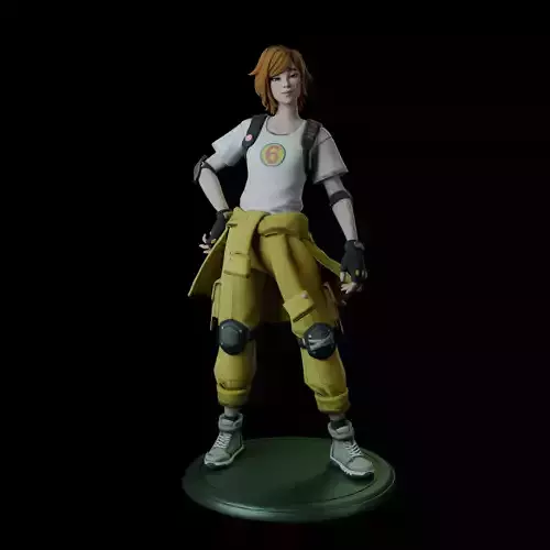 April ONeil 3D print model