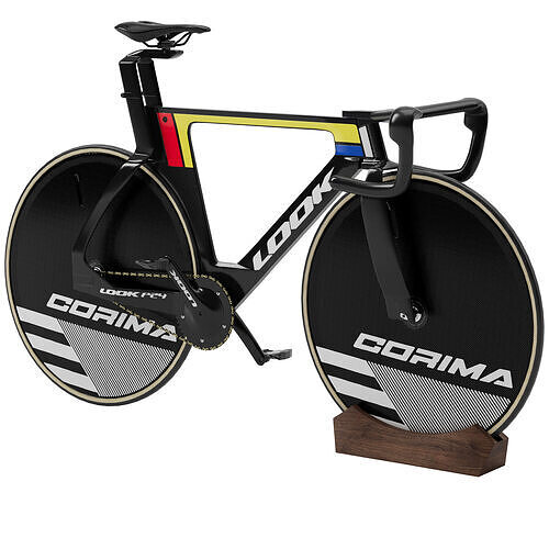 Track bike Look p24 3D model
